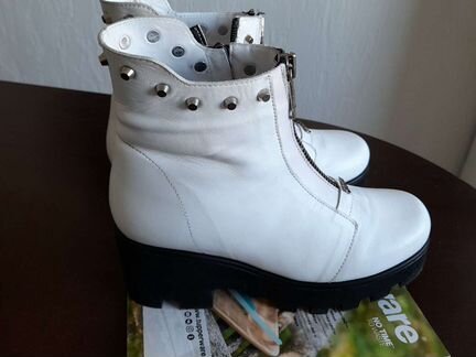 Ботинки зима нат кожа