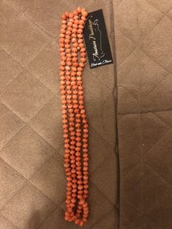 Бусы из коралла