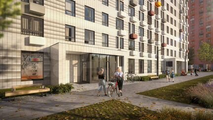 1-к квартира, 44.8 м², 3/17 эт.