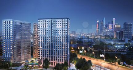 2-к квартира, 52.9 м², 2/21 эт.