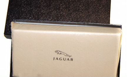 Мужской кожаный клатч -Jaguar- два отделения new