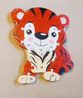 Пазл деревянный 26 деталей, развивающая игрушка