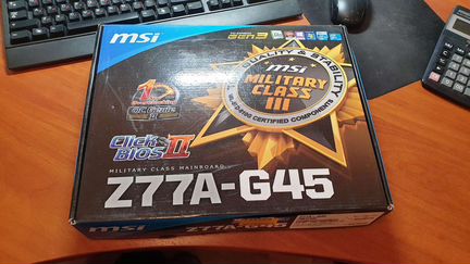 Материнская плата MSI Z77A-G45