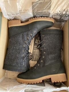 Timberland Womens Jayne Gaiter Boot Black Nubuck W