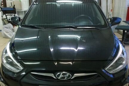 Лобовое стекло на hyundai solaris с обогревом