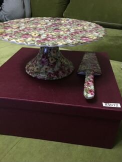 Тортница новая форфор