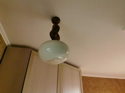 Люстра из дерева