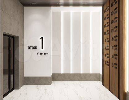 2-к квартира, 61.2 м², 3/17 эт.