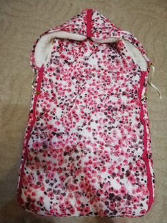 Меховой конверт с комбенезоном