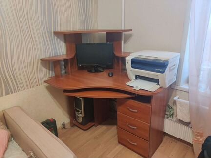 Угловой компьютерный стол 120x90x60