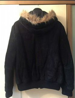 Куртка из натуральной замши 100