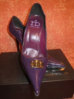 Туфли RoccoBarocco Италия баклажан