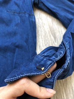 Guess джинсовая рубашка, блузка