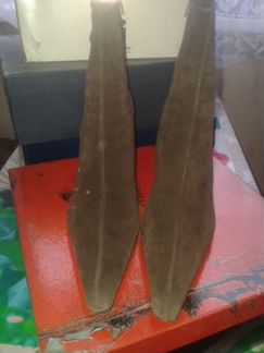 Осенне-весенние Коричневые полусапожки р-р 38