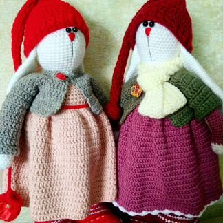 Зайки крючком