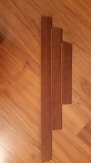 Плинтус мдф шпон орех