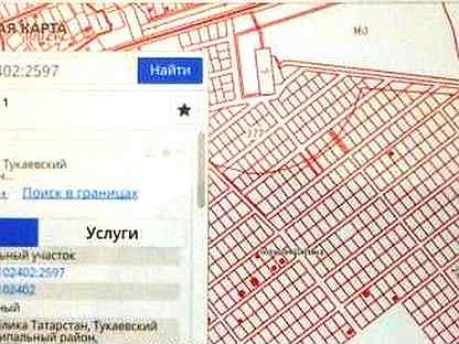 Кадастровая карта набережные челны тукаевский район