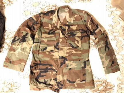Китель BDU woodland в размере medium long