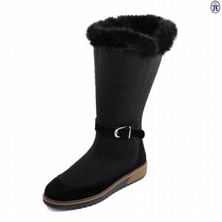Сапоги зимние женские войлочные