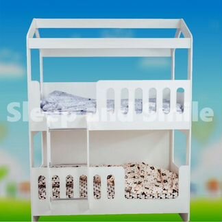 Детская кровать лдсп с бортиком