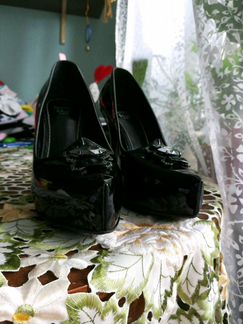 Кожаные туфли лак Nando Muzi