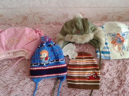 Продам шапки для девочки и мальчика в г. Чехов