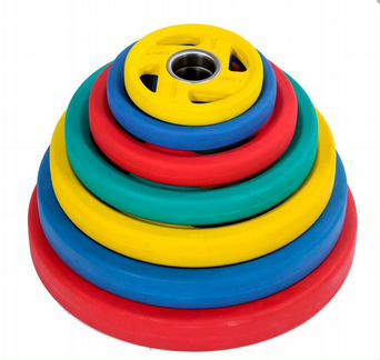 Диск D50 обрезиненный цветной 1,25 кг