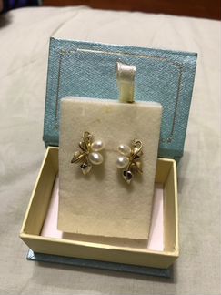 Серьги (жёлтое золото 585 проба)