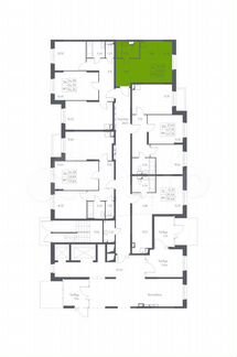 Квартира-студия, 27.1 м², 1/14 эт.