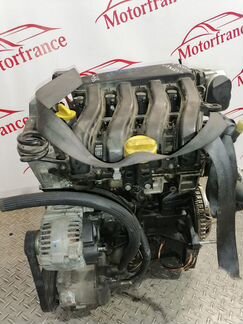 Двигатель K4M 766 Renault Scenic 2 стартер спереди