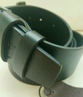 Ремень AJ Armani Jeans кожа черный новый