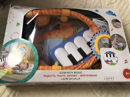 Развивающий коврик с пианино FunKids