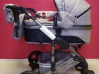 Детская коляска трансформер Luxmom 555 (Бежевая)