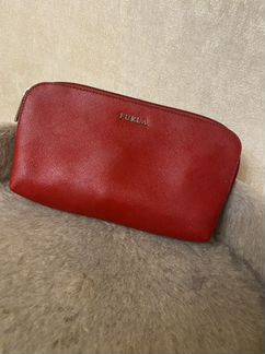 Косметичка Furla красная оригинал