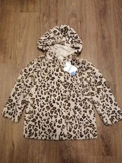 Mayoral, рост 134, меховая куртка, новая