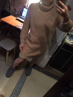 Теплое платье 44-46