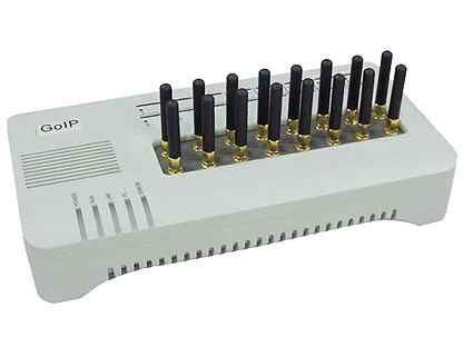 GoIP-16 GSM-шлюз / 16 sim карт