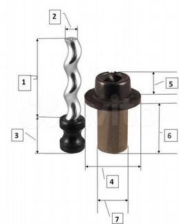 Ремкомплект винтового насоса сн-90В Вихрь и др