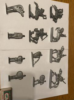 Оловяные солдатики рыцари СССР