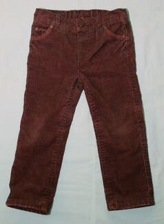 Вельветовые брюки Chicco р.92 утепленные