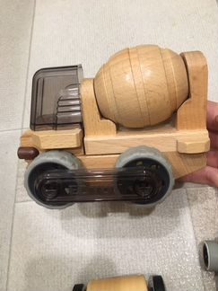 Деревянный конструктор edtoy и automoblox