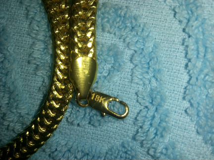 Цепь на шею 18 карат