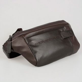 Сумка на пояс Piquadro Urban коричневая