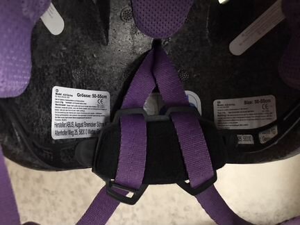 Детский шлем abus, 50-55см, новый