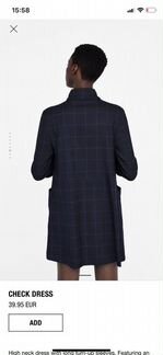 Клетчатое платье Zara