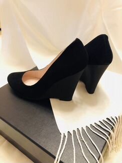 Новые замшевые туфли