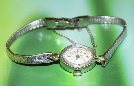 Wyler Incaflex - белое золото 585 пробы