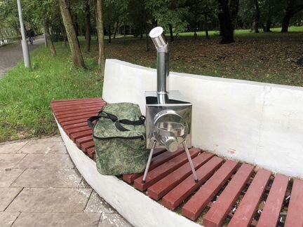 Печка туристическая