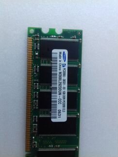 DDR samsung PC3200U-30331 1Gb (б/у)