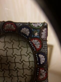 Рамка фоторамка антик 7/6 см Микромозаика смальта